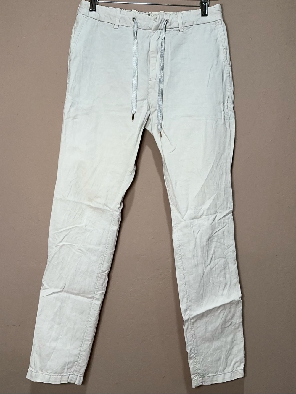 Scotch & Soda Linen Chinos White Pants